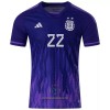 Maglia ufficiale Argentina L. MARTINEZ 22 Trasferta Mondiali 2022 per Uomo